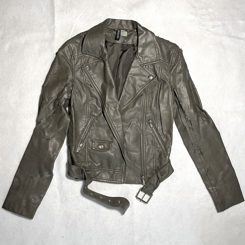 H&M Divided Faux-leather Jacket